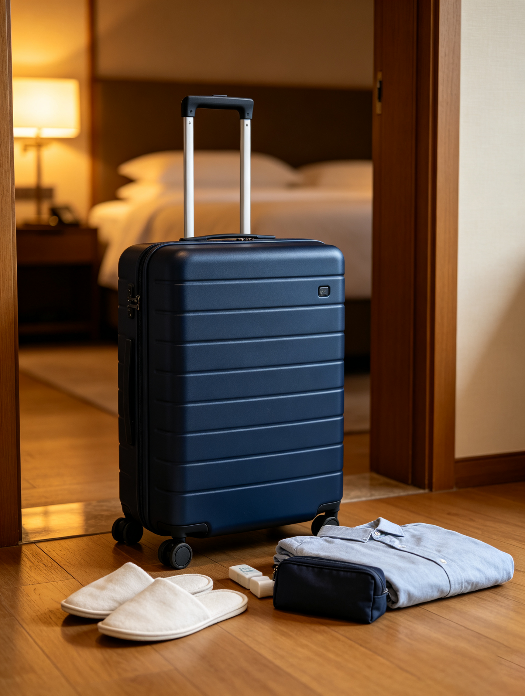 Premium Hard Shell High‑End Rolling Luggage Suitcase for City Business Travel